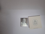 Znaczek - srebrny Papież F1428 wydanie watykańskie