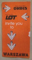 ORBIS - LOT invite you to WARSZAWA - MAPA, PLAN