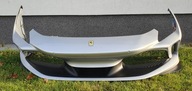 Ferrari F8 TRIBUTO ZDERZAK PRZOD KOMPLETNY SREBRNY NOWY