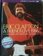 ERIC CLAPTON & FRIENDS - Live 1986 z autografem