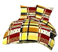 Pościel kora lux 220x240 + 2x50x60 + 2x40x40 guzik K 214 bonanza