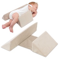 PODUSZKA KORYGUJĄCA STABILZATOR DLA NIEMOTLĄT KLIN BEŻOWA