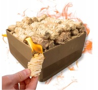 Podpałka do kominka rozpałka grilla pieca ekologiczna naturalna premium 2KG