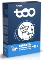 Karma sucha dla kota TEO ryba bałtycka kartonik 400g