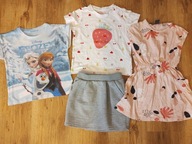 Zestaw ubranek r 110 dla dziewczynki
