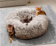 Duży tunel dla kota Lukito dla kota z dwoma wejściami i legowisko b364