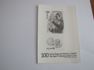 Blok 233 ND 100 lecie Nagrody Nobla dla M. Skłodowskiej