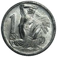 CZECHOSŁOWACJA - 1 KORONA - 1950