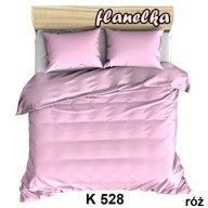 pościel z kory 180x200 + 2x60x70 +2x40x40 guzik K 528 róż