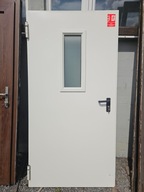 DRZWI Zewnętrzne Stalowe Przeciwpożarowe EI30 PPOŻ 100x205cm