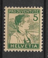 Szwajcaria x S748 kobieta MH VF 6euro