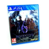 NOWA RESIDENT EVIL 6 + DLC PS4 PREMIEROWE ANGIELSKIE WYDANIE ENG