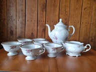 PORCELANOWY serwis do herbaty / kawy * WAŁBRZYCH
