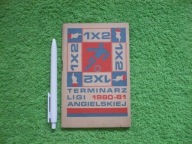 TERMINARZ LIGI ANGIELSKIEJ 1980-81