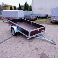 Przyczepka Samochodowa Carro Wood 251x126x35 SPAWNA RAMA, Pełny Profil