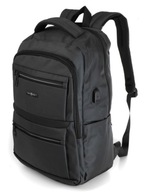 Plecak szkolny męski z USB do laptopa 16" podróżny miejski sportowy