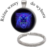 Brelok do kluczy/ka - Znak Zodiaku - Lew - WZORY DO WYBORU