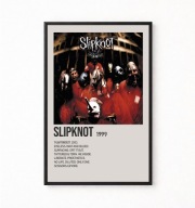 Plakat A4 z ramką SLIPKNOT 21x29,7cm