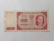 banknot 100 zł 1948 stan II-