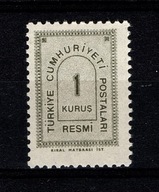 Turcja . Stary znaczek pocztowy / czysty