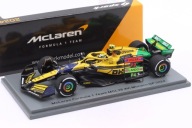 F1 McLAREN MCL38 #4 Lando Norris 4th Monaco GP 2024 1/43 SPARK S9538