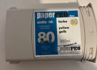 HP WKŁAD TUSZ 80 YELLOW 350ML QI8003Y PAPER PRO OEM C4848A 546 GRAM