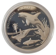 10 FRANC 2011 KONGO ORKA POSREBRZANA PROOF MENNICZA L