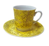 Filiżanka z talerzykiem Ćmielów w proj. Potacki