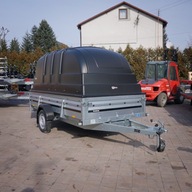 Przyczepa BRENDERUP 2300 Uchylana DMC 750 301x153 z Pokrywą ABS NOWOŚĆ