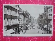 GLIWICE GLEIWITZ ZABRZE WILHELMSTRASSE UL.ZWYCIĘSTWA SKLEPY REKLAMY TRAMWAJ