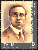 Włochy 2024 Znaczek 4649 ** polityk socjalizm faszyzm