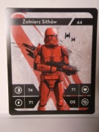 STAR WARS Kaufland karta 44 Żołnierz Sithów