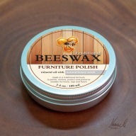 Wosk pszczeli do drewna - Beeswax - tradycyjny miodowy.