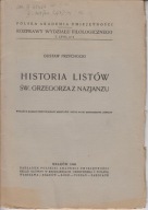 Historia listów św. Grzegorza z Nazjanzu ; jak nowa