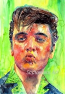 PORTRET akwarelowy 28 cm x 36 cm z fotografii - ręcznie malowany ORYGINAŁ