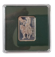 10 ZŁ 2009 HUSARZ XVII W HUSARIA SREBRO AG KLIPA PROOF STAN L