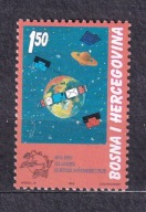 BOŚNIA ** 125 lat UPU, satelity Mi 170