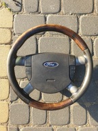 FORD MONDEO MK3 KIEROWNICA DREWNIANA SKÓRZANA