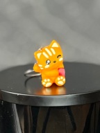 Kot rudy "Lewy" TOTI breloki PRZYTUŁAPKI - Walentynki