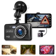 Wideo rejestrator kamera do cofania samochodu auta menu PL dotykowy ekran