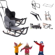 SANKI METALOWE TRADYCYJNE DLA DZIECI Z OPARCIEM I MATERACYKIEM