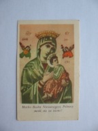 KRAKÓW ŁĘKI GÓRNE MATKA BOŻA NIEUSTAJĄCEJ POMOCY PRYMICJE ŚW. OBRAZEK 1961