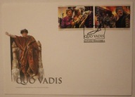 QUO VADIS - ORYGINALNA KOPERTA + 2 ZNACZKI + ORYGINALNA PIECZĄTKA