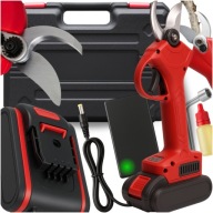 SEKATOR OGRODOWY AKUMULATOROWY ELEKTRYCZNY ASATO 30mm 2x AKU WALIZKA