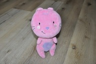 pluszak maskotka fajny różowy zajączek króliczek