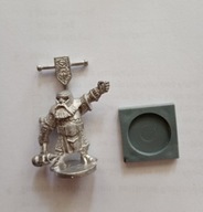WARHAMMER DWARF HERO CHAMPION METAL 4