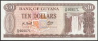 Gujana 10 dolarów 1992 - A/26 - stan bankowy UNC