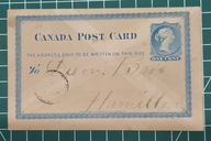 Całostka Kanada 1 cent, 1881 r.