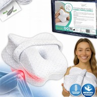 PODUSZKA ORTOPEDYCZNA MIĘDZY KOLANA KLIN POD NOGI PIANKA MEMORY DO SPANIA