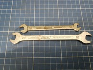 małe klucze płaskie dwustronne 2szt HAZET 450 10x11 i 7x6